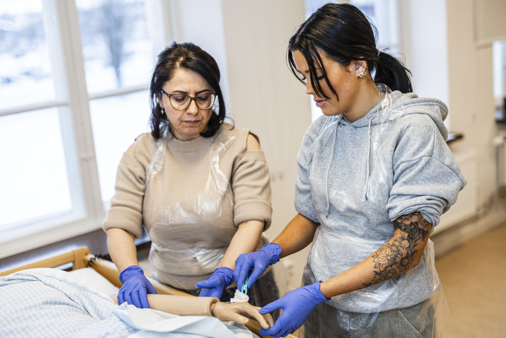 Undersköterska svenska som andraspråk